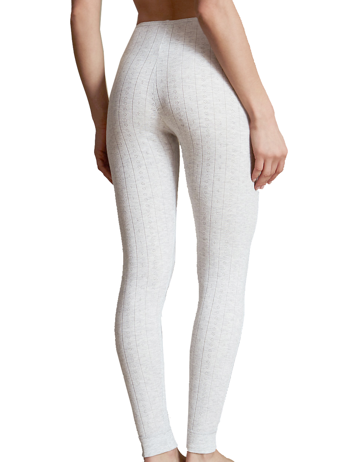 Marks and Spencer M&5 GREYMARL Thermal Ankle Length Leggings