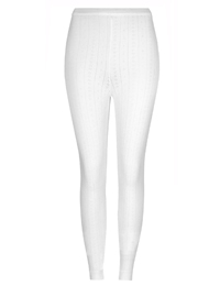 IRREGULAR - M&5 WHITE Thermal Ankle Length Leggings - Size 8 to 22 IRREGULAR - M&5 WHITE Thermal Ankle Length Leggings - Size 8 to 22