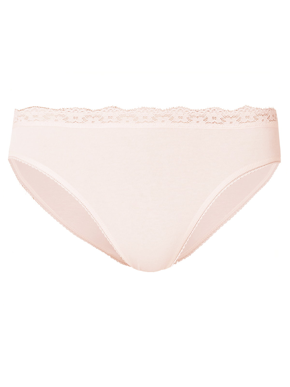 Marks And Spencer Mand5 Light Pink Cotton Rich High Leg Knickers Size 8 To 22 6356