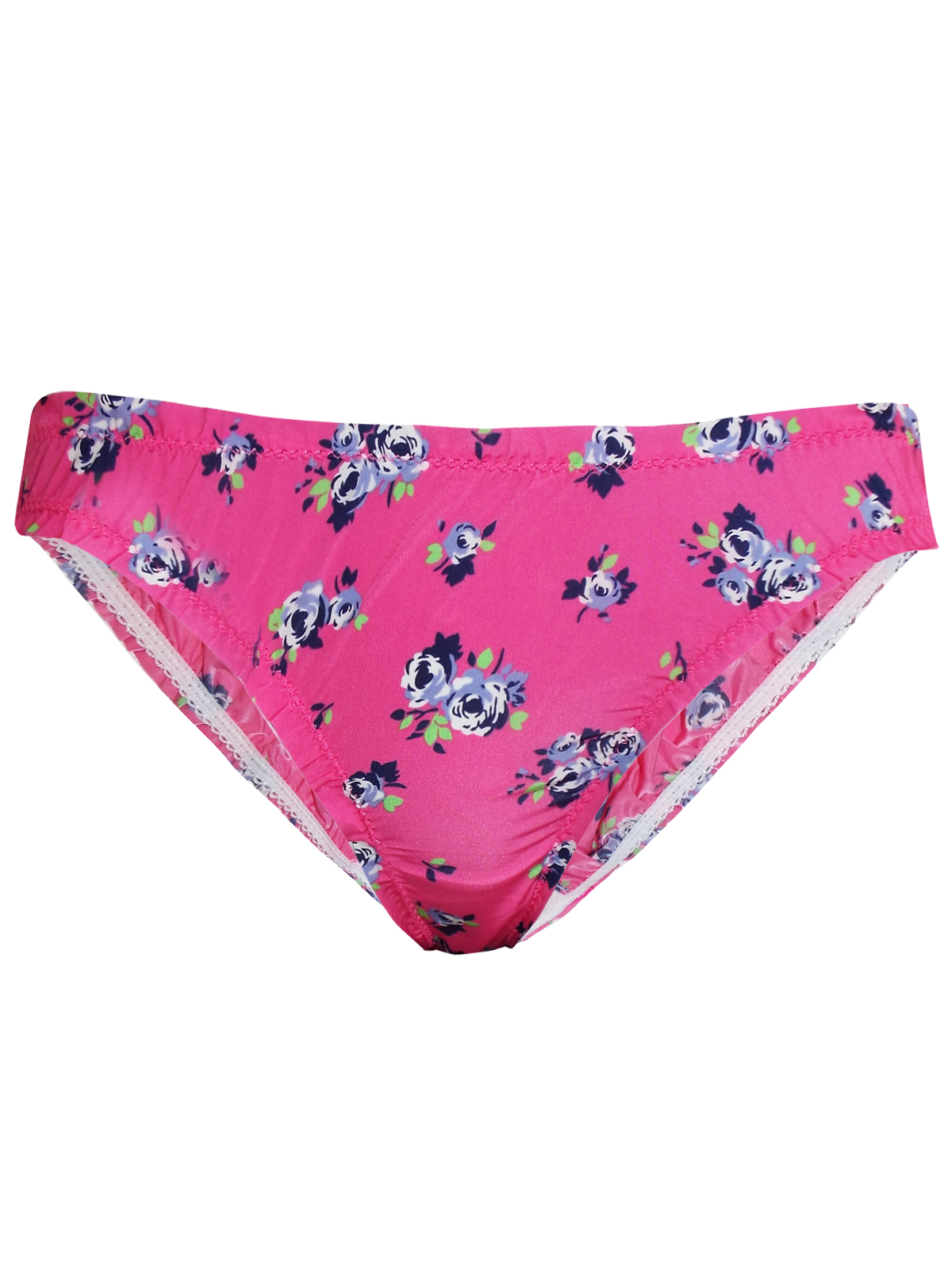Marks and Spencer M&5 PINK Low Rise Floral Bikini Knickers Size 8 to 14