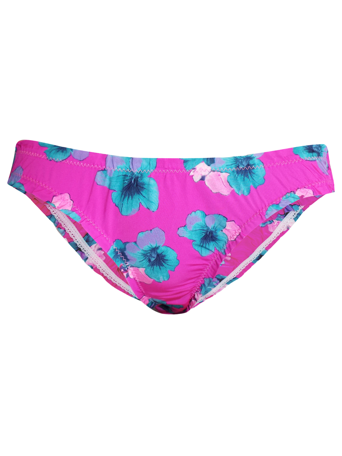 Marks and Spencer M&5 FUCHSIA Low Rise Floral Bikini Knickers