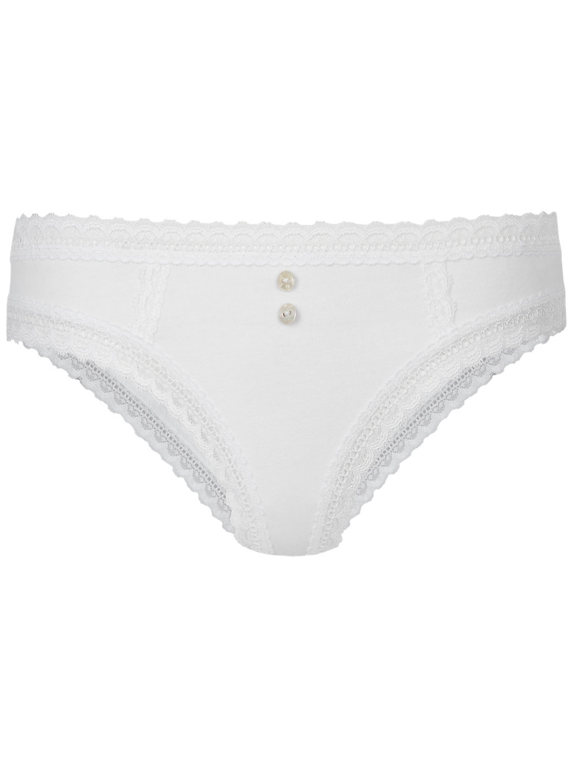 Marks and Spencer M&5 WHITE Low Rise Brazilian Knickers Size 6 to 18