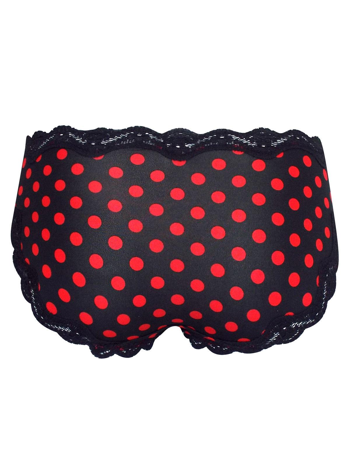 Marks and Spencer M&5 BLACK CutOut Lace Trim Low Rise Bikini