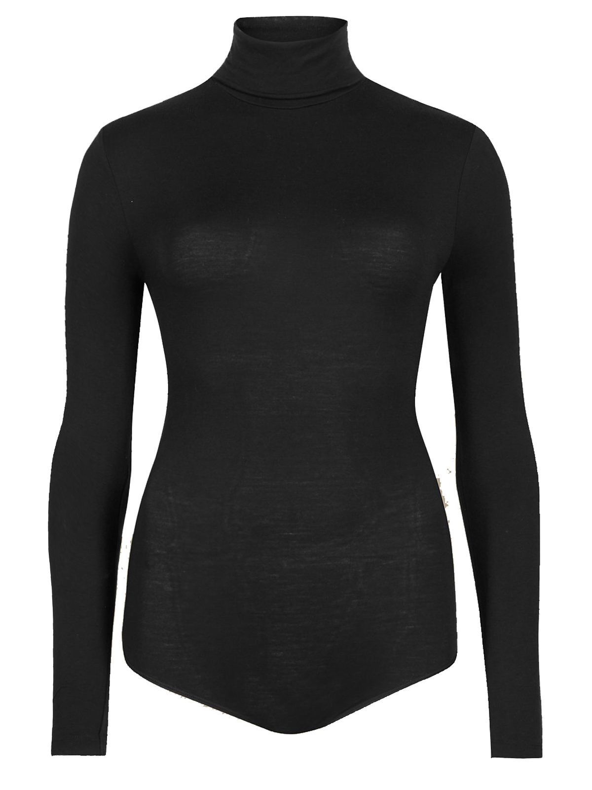 Marks and Spencer - - M&5 BLACK Heatgen Polo Neck Thermal Body - Size 8 ...