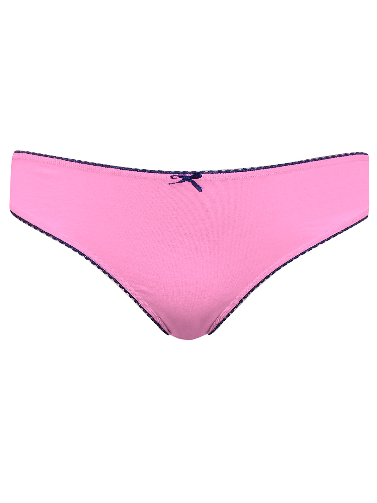 Marks and Spencer - - M&5 BUBBLEGUM-PINK Cotton Rich Brazilian Knickers ...