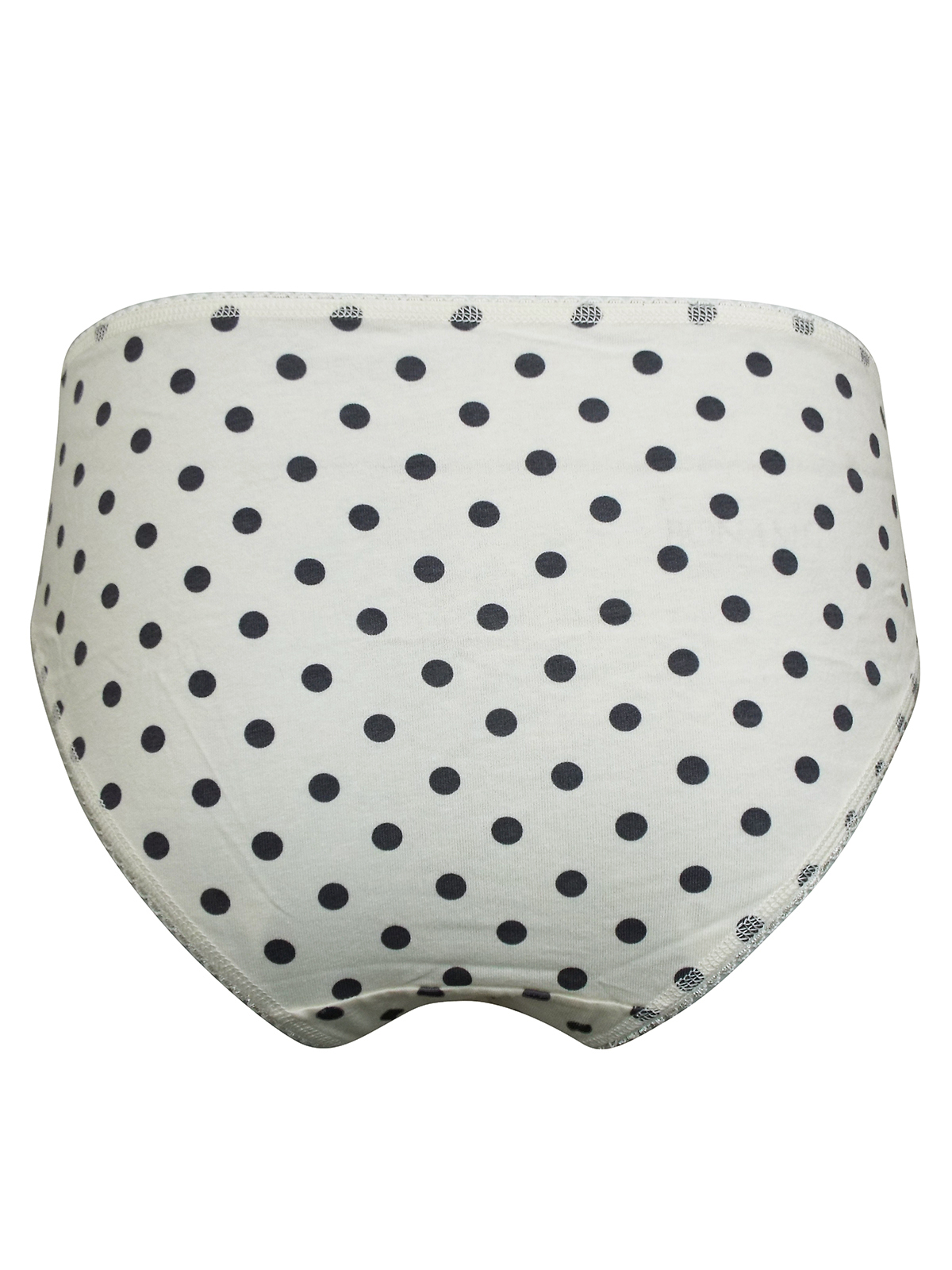 Marks and Spencer M&5 GREY Cotton Rich Spotted Brazilian Knickers