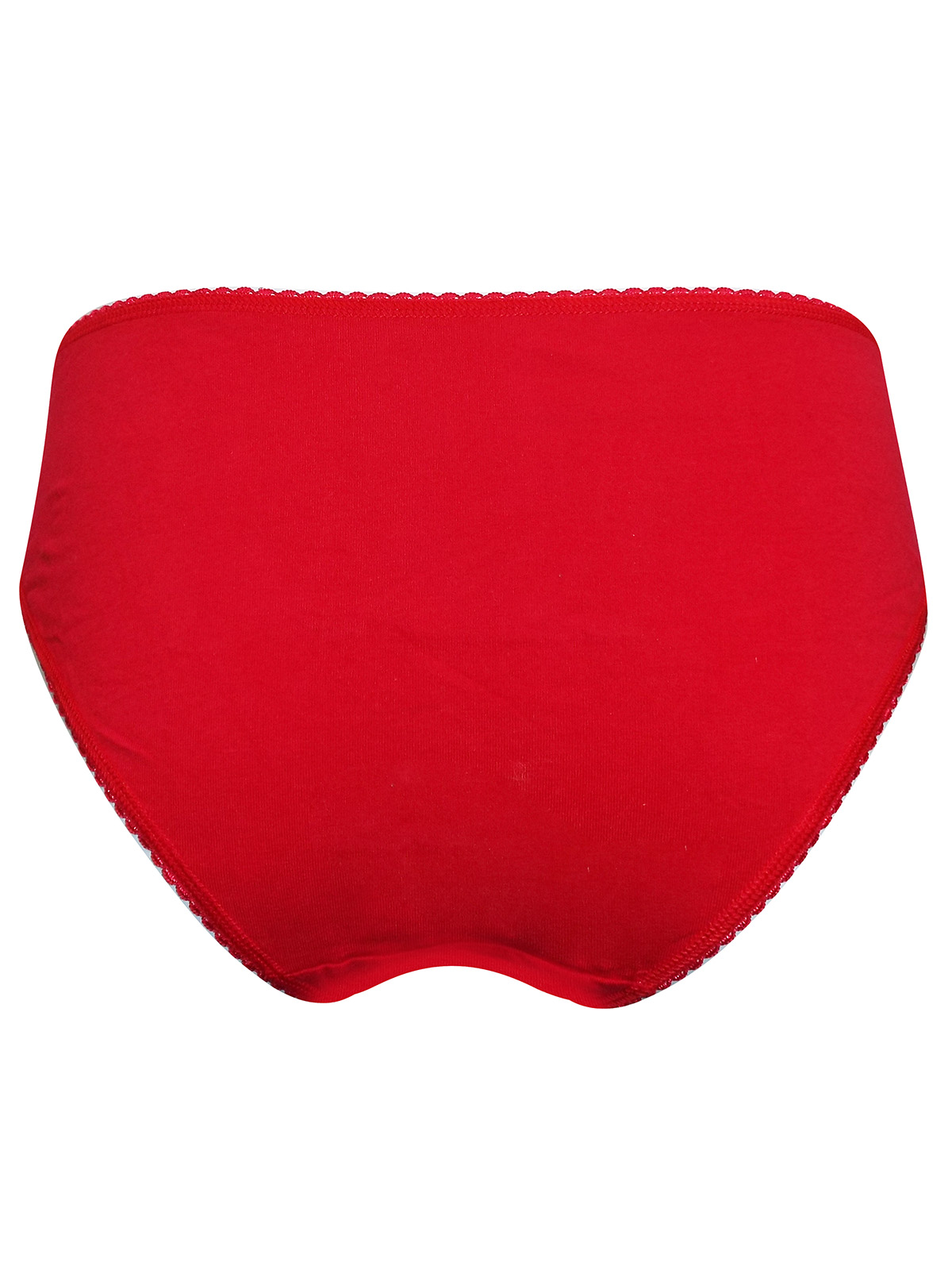 Marks and Spencer - - M&5 RED Cotton Rich Brazilian Knickers - Plus ...