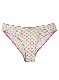 M&5 DUSTED-LILAC Cotton Rich Polka Dot Brazilian Knickers - Plus Size 18 to 20 M&5 DUSTED-LILAC Cotton Rich Polka Dot Brazilian Knickers - Plus Size 18 to 20