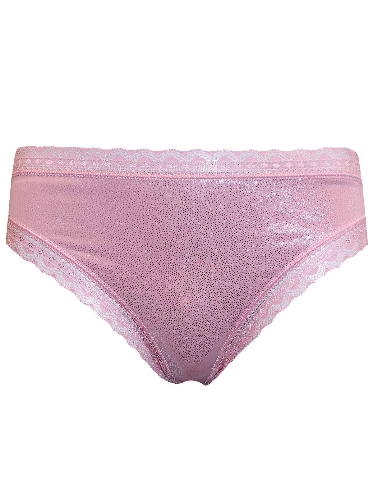 Marks and Spencer M&5 GLITTERPINK Shimmer No VPL High Leg Knickers