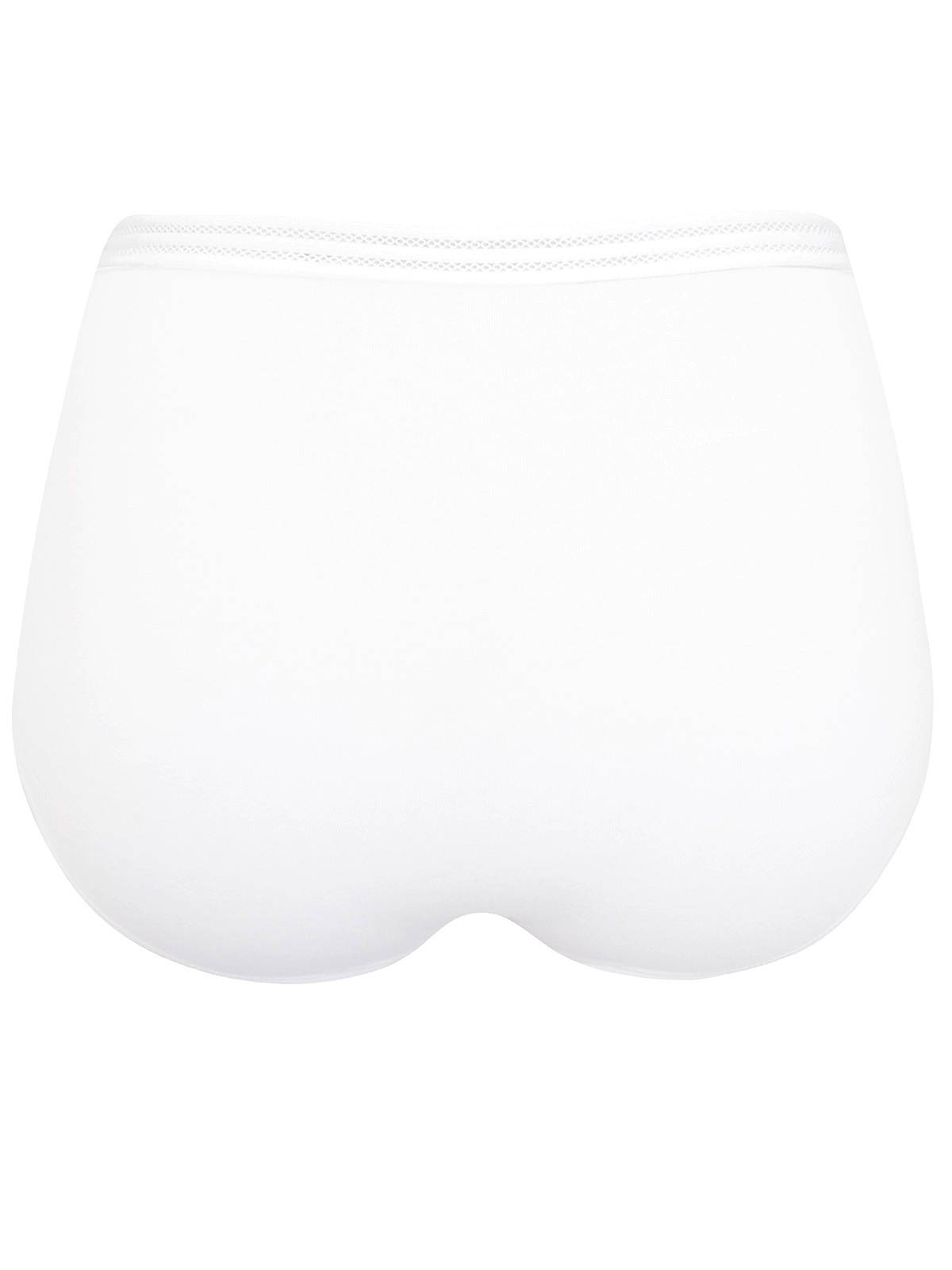 Marks and Spencer - - M&5 WHITE No VPL Modal Full Briefs - Size 12 to 14