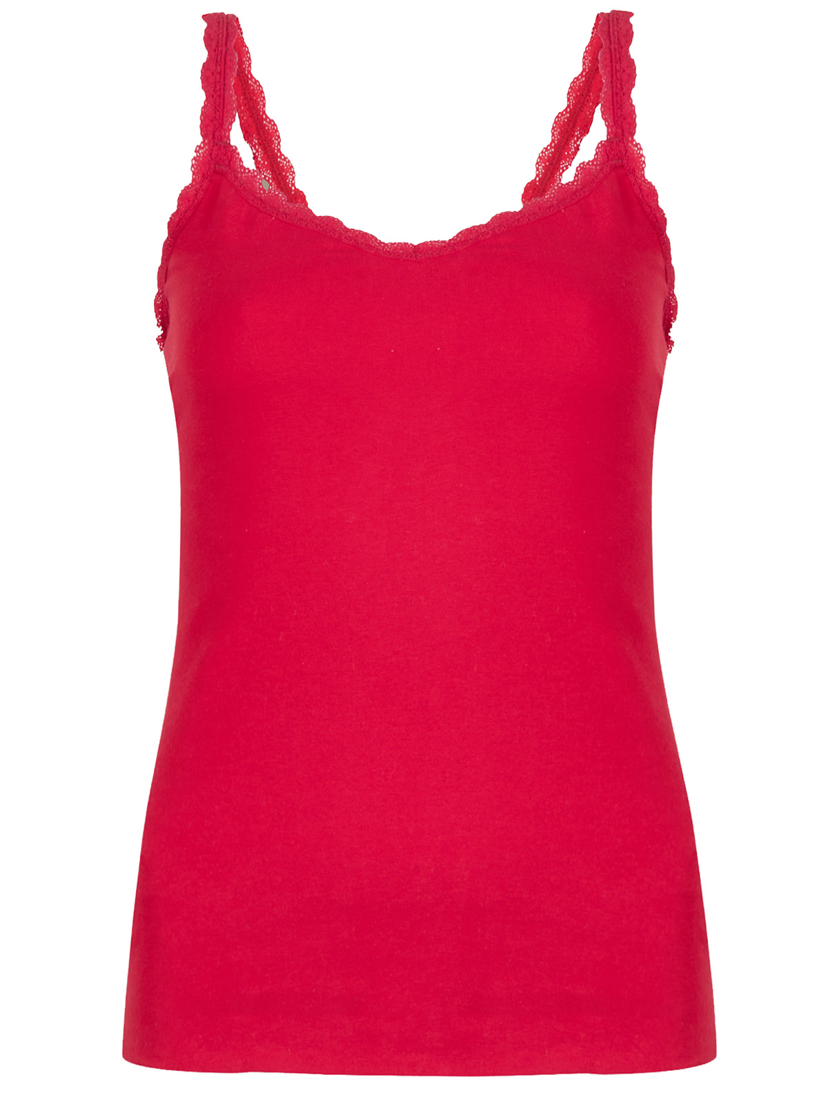 marks and spencer lace trim vest