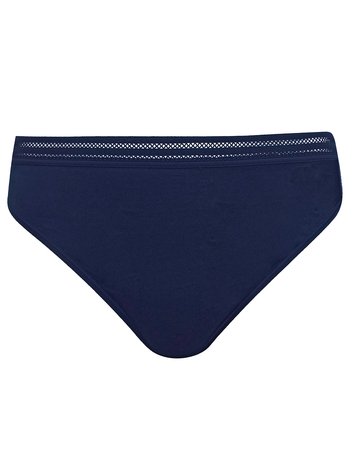 Marks and Spencer M&5 NAVY Modal Blend High Leg Knickers Size 12