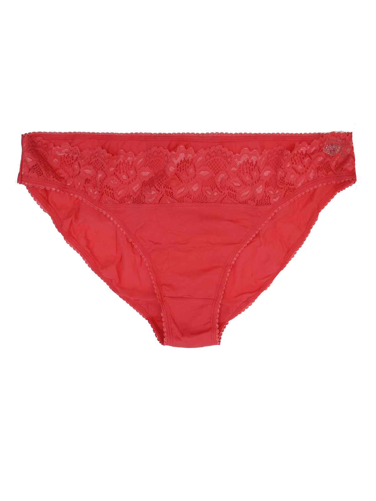Marks and Spencer M&5 CORAL Cotton Rich Bikini Knickers Plus Size 20