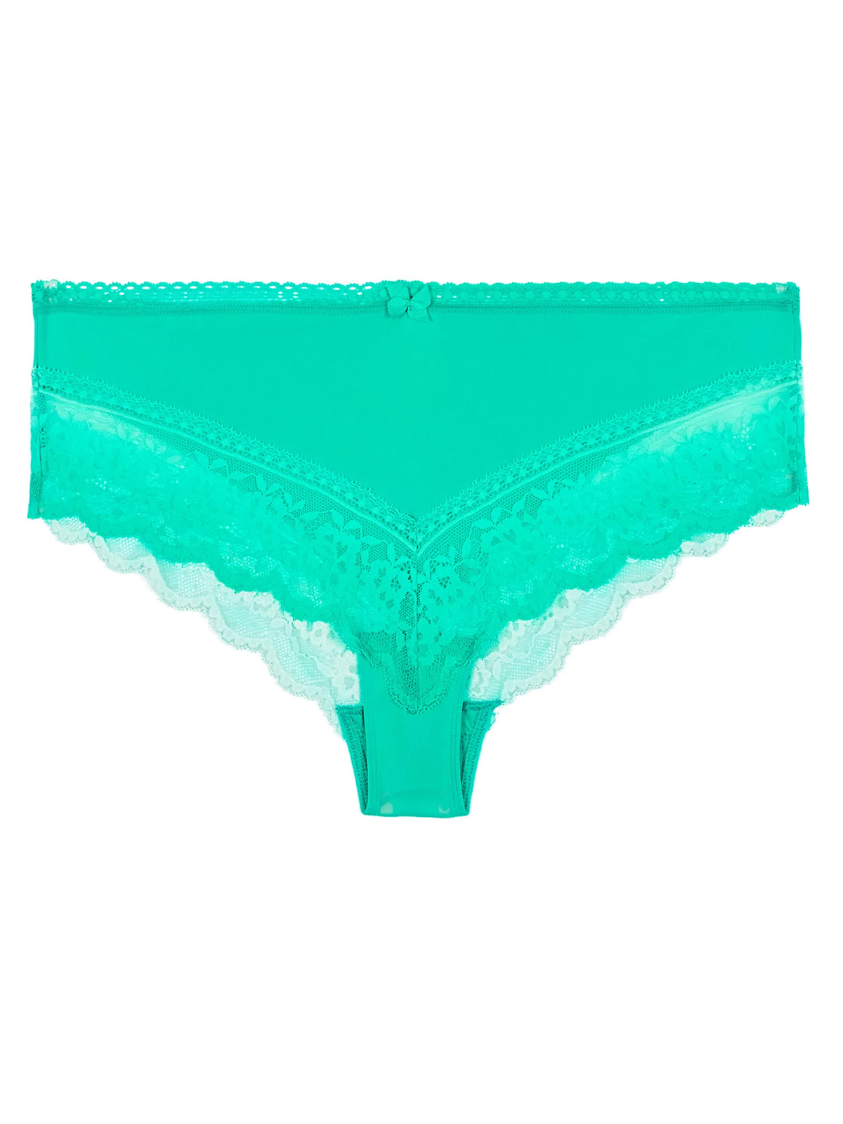 Marks and Spencer - - M&5 BRIGHT-AQUA Ombre Lace Trim Brazilian ...