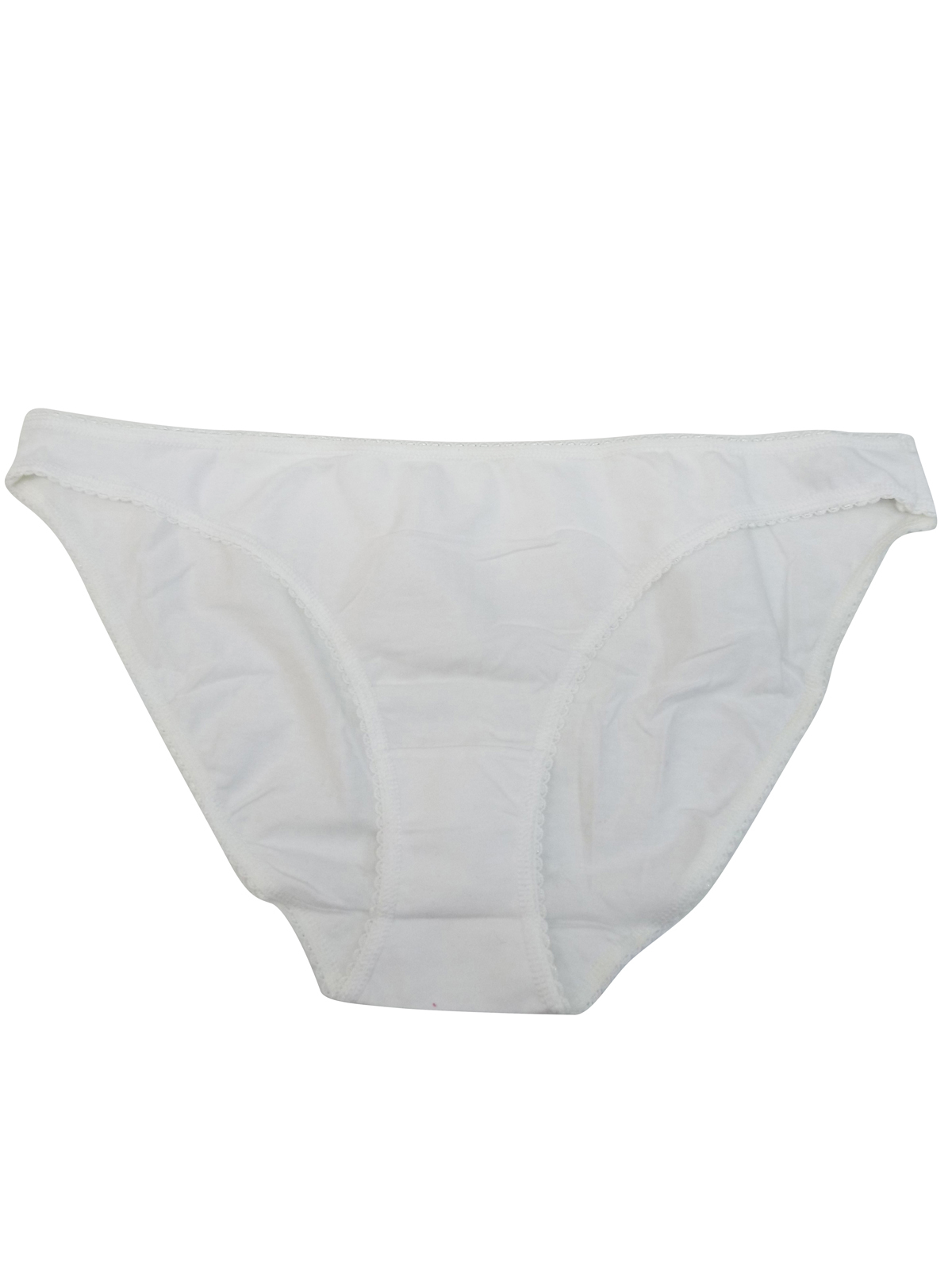 Marks and Spencer - - M&5 WHITE Cotton Rich Bikini Knickers - Plus Size ...