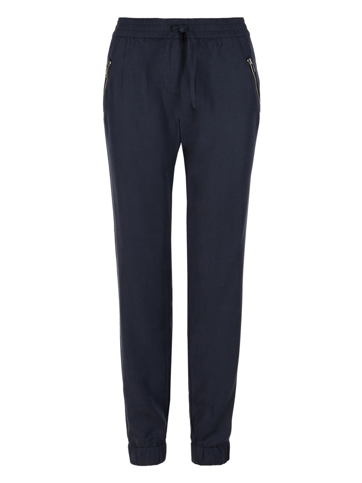 Marks and Spencer M&5 AIRFORCEBLUE Cuffed Hem Joggers Size 8 to 12