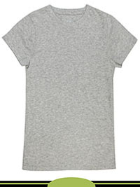 GREY Older Boys Pure Cotton Short Sleeve T-Shirt - Age 6/7Y to 9/10Y