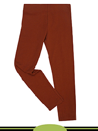 BURNT-ORANGE Older Girls Cotton Rich Leggings - Age 6/7Y to 9/10Y