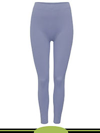 LIGHT-PURPLE Teen Girls Cotton Rich Plain Leggings - Age 10/11Y to 15/16Y