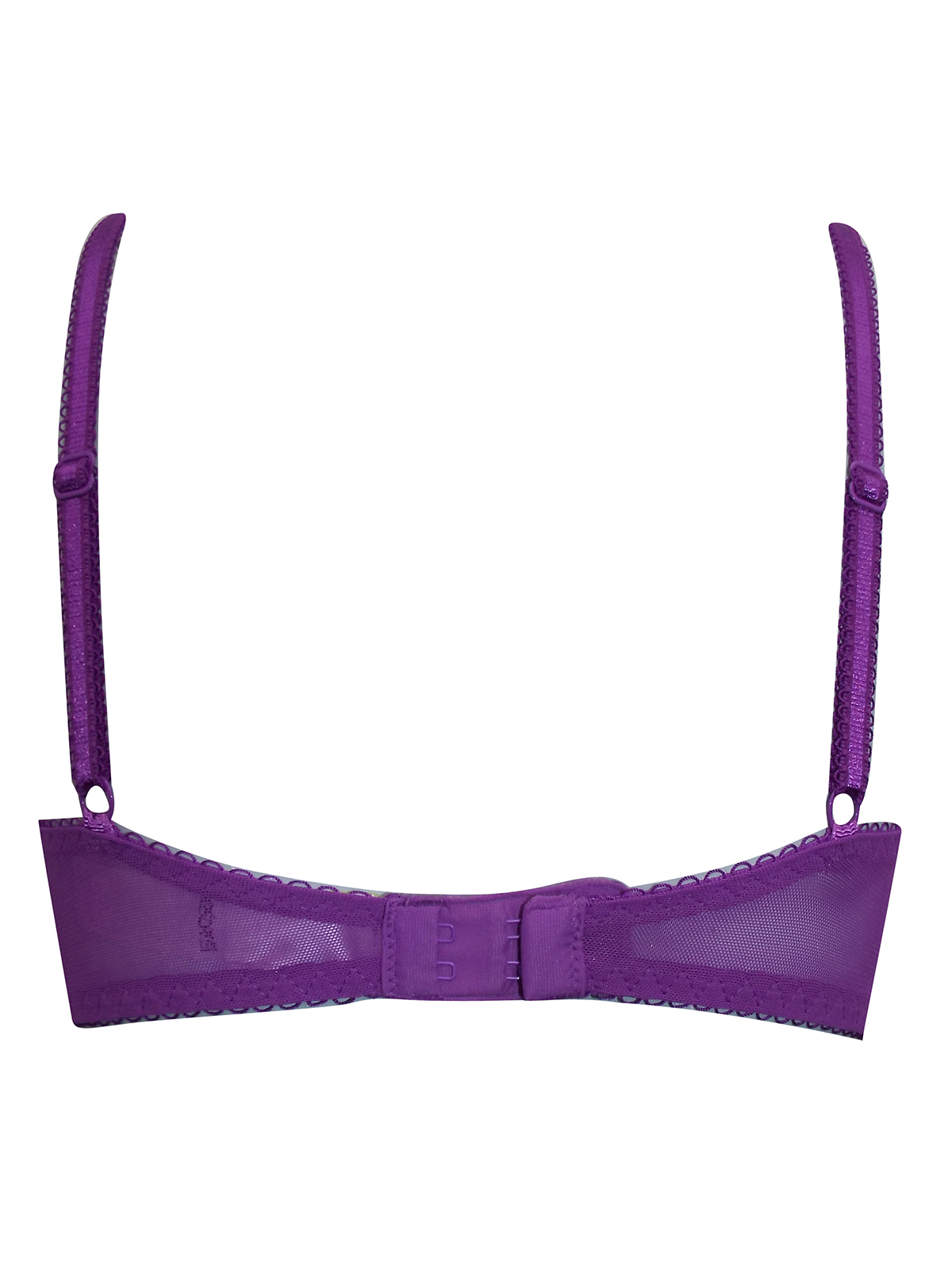 Marks and Spencer - - M&5 BRIGHT-VIOLET Lace Non-Padded Balcony Bra ...