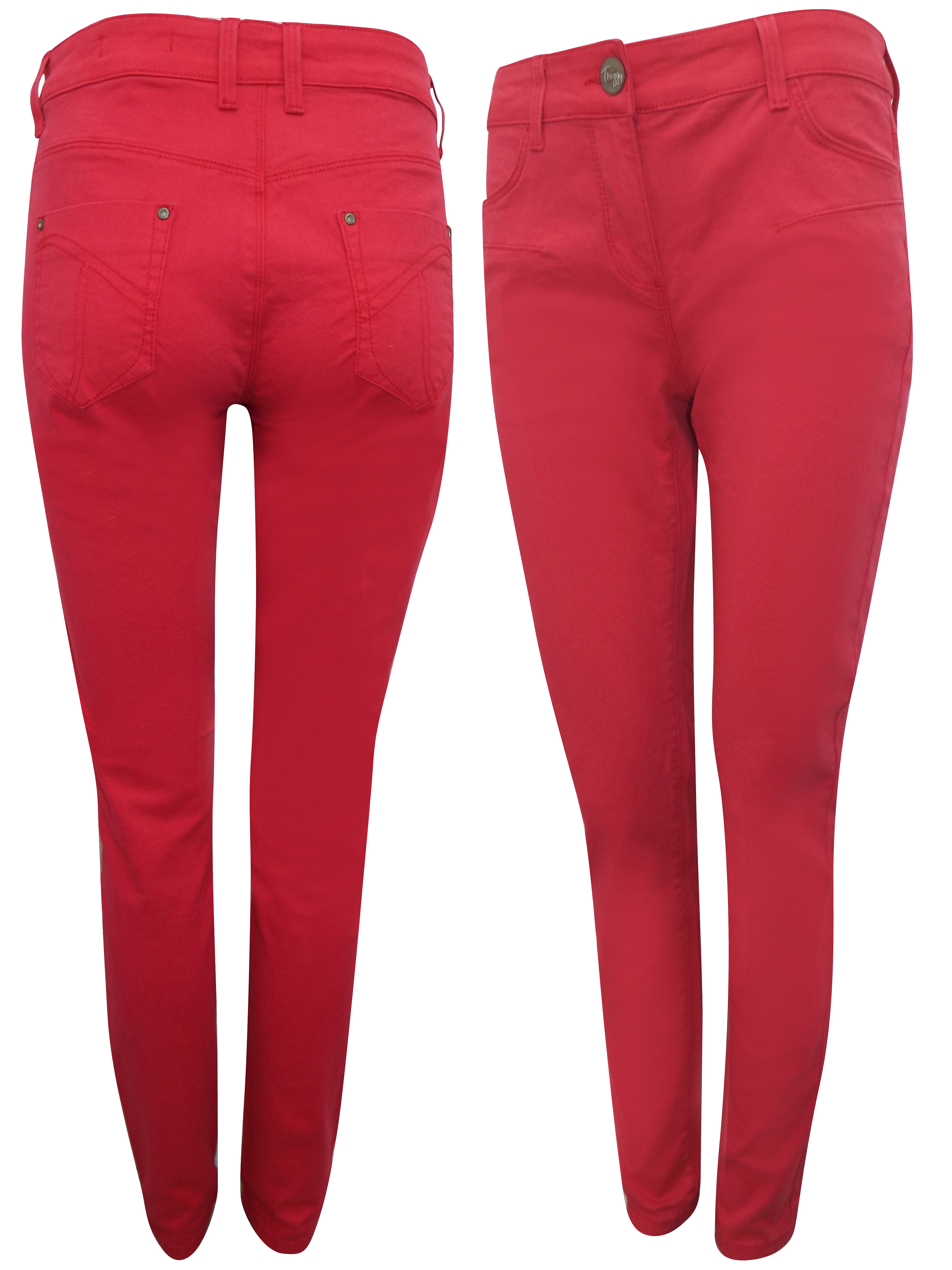 Marks and Spencer - - M&5 LIPSTICK Cotton Rich Skinny Fit Denim Jeans ...