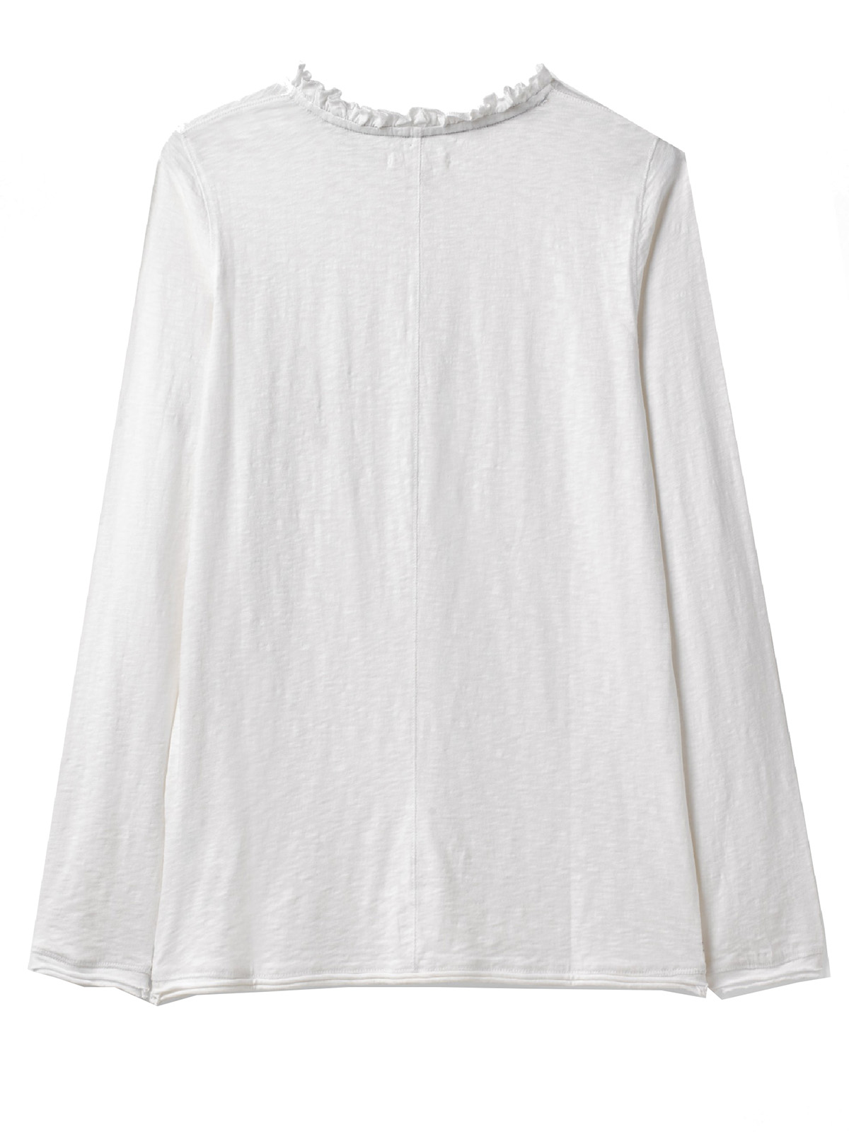White Stuff - - Wh1te Stuff WHITE Effie Slub Jersey Tee - Size 14 to 20