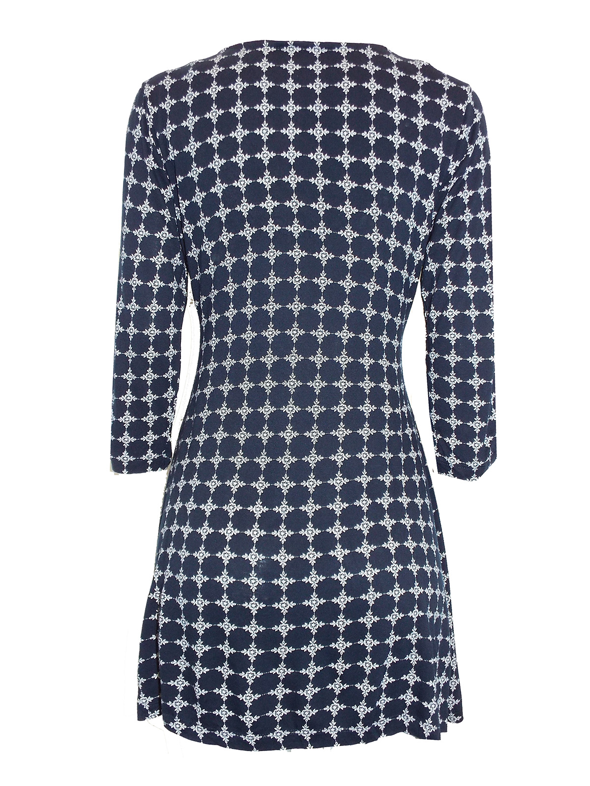 FAT FACE - - Fat Face NAVY Triangle Geo Print Twist Front Cotswold ...