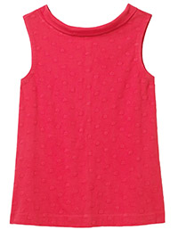 WS RED Embroidered Petal Tank Vest - Size 8 to 20