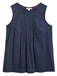 WS NAVY Summer Sorbet Vest - Size 10 to 14