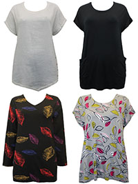 ASSORTED Boutique Stock Short & Long Sleeve Tops - Size 8/10 to 12/14 (XS/S to M/L)
