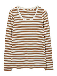 FF TOFFEE Cora Stripe Top - Size 8 to 12