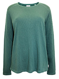 MoP GREEN Premium Organic Cotton Long Sleeve T-Shirt - Size 8 to 16 (XS to XL)