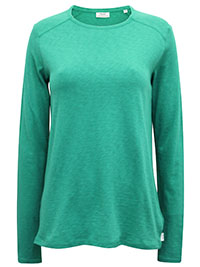 MoP GREEN Pure Cotton Long Sleeve T-Shirt - Size 10 to 14 (S to L)