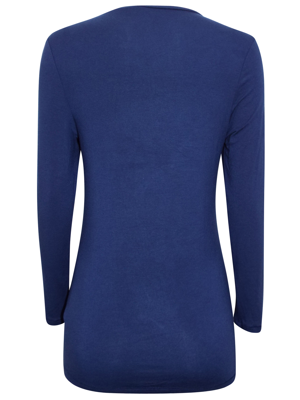 George - - NAVY Thermal Long Sleeve Top - Size 12 to 14