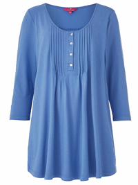 Together BLUE Pintuck Jersey Top - Size 10 Together BLUE Pintuck Jersey Top - Size 10