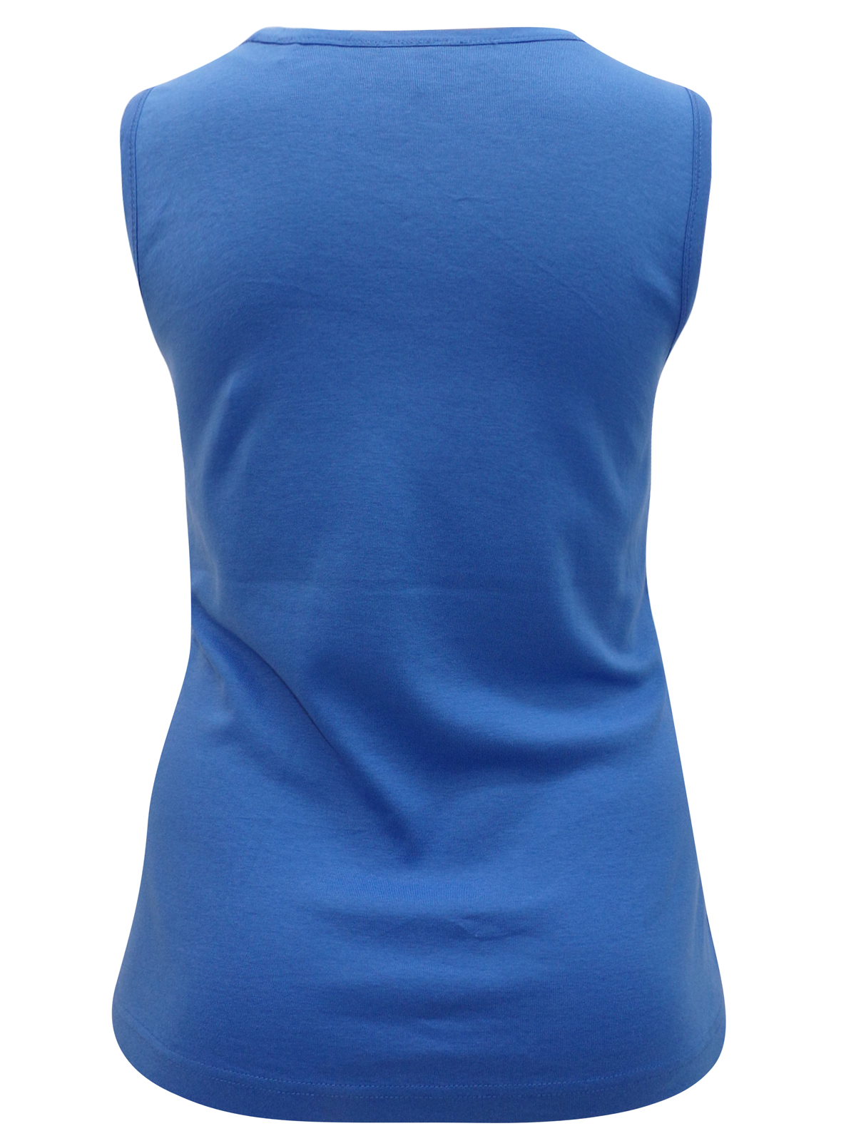 S.Oliver - Triangle - - Triangle BLUE Pure Cotton Sleeveless Vest ...