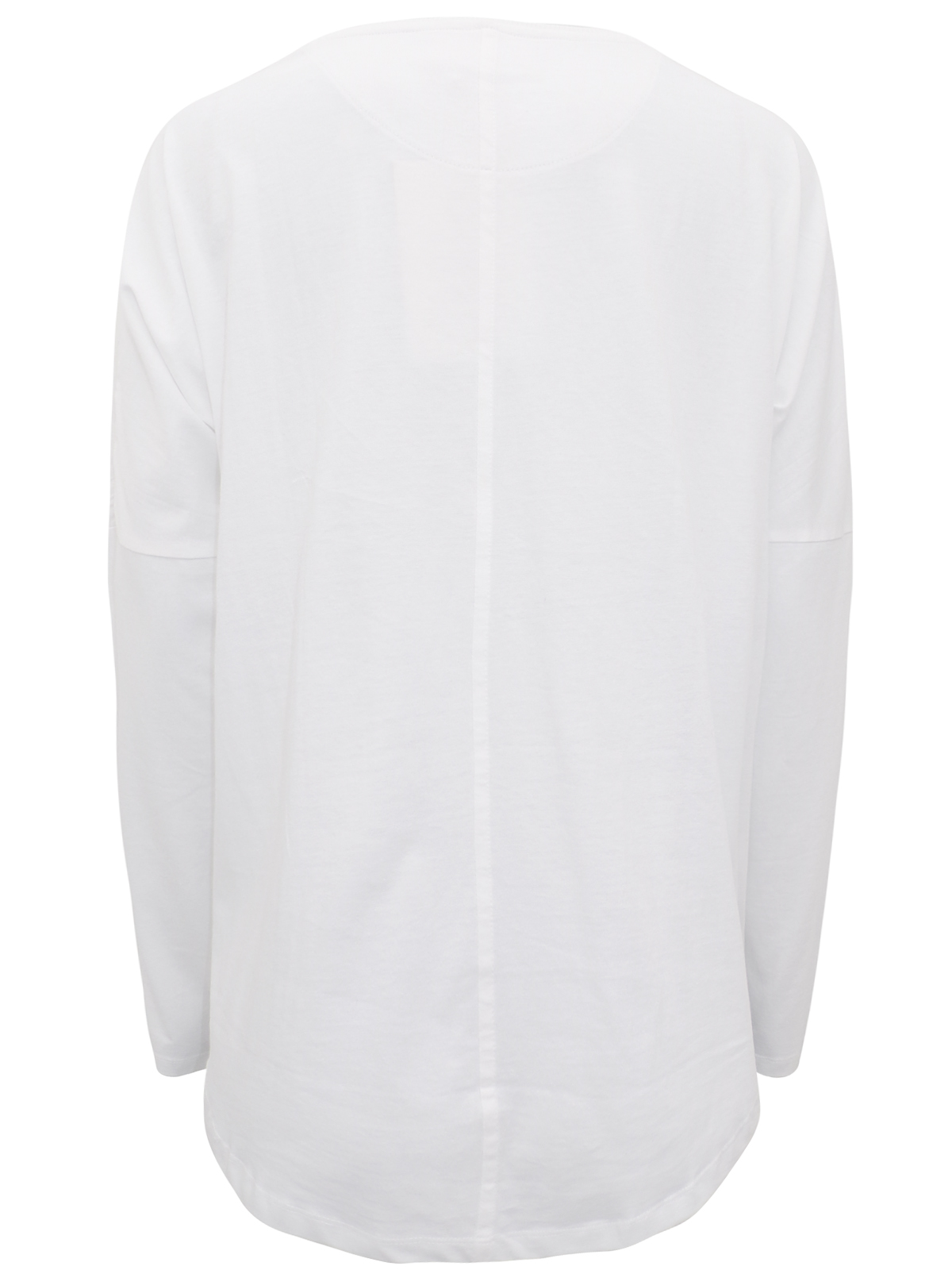Cloth & Co - - Cloth&Co WHITE Organic Cotton Long Sleeve Top - Size 10 ...
