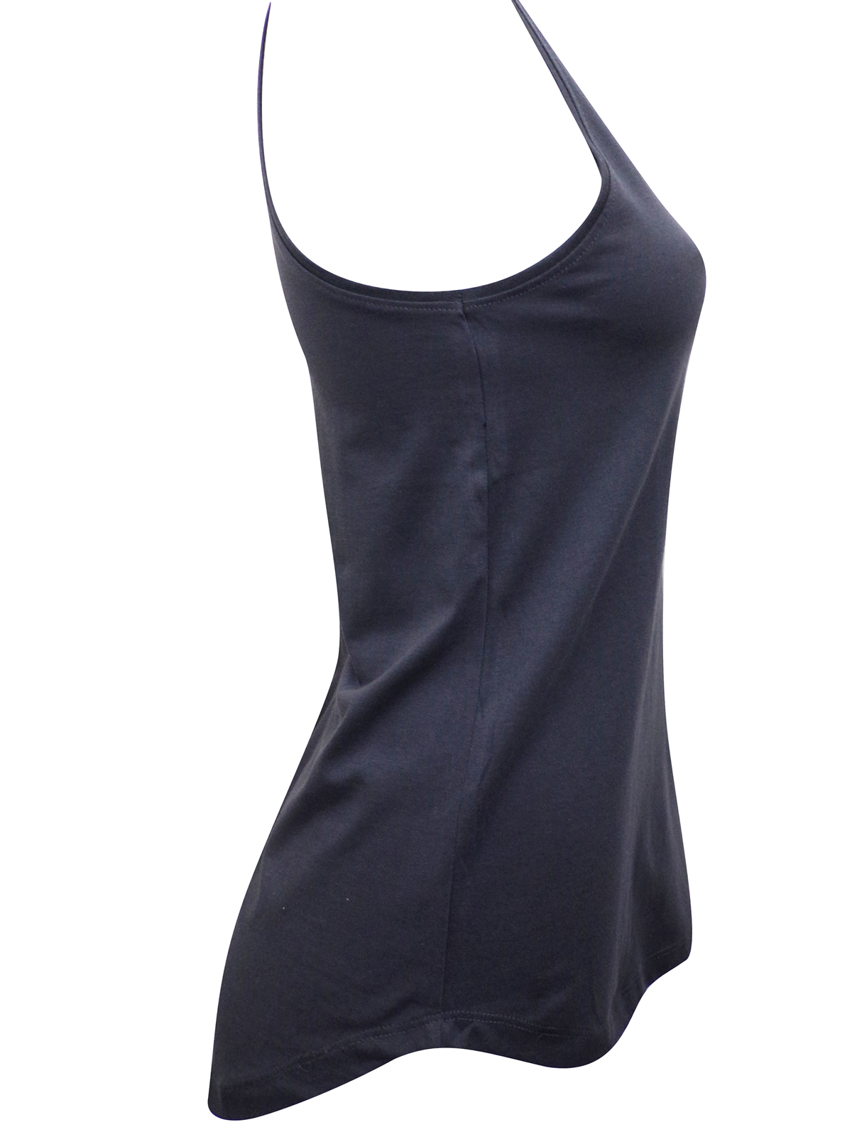 Cloth & Co - - Cloth&Co GREY Organic Cotton Sleeveless Vest - Size 10 ...