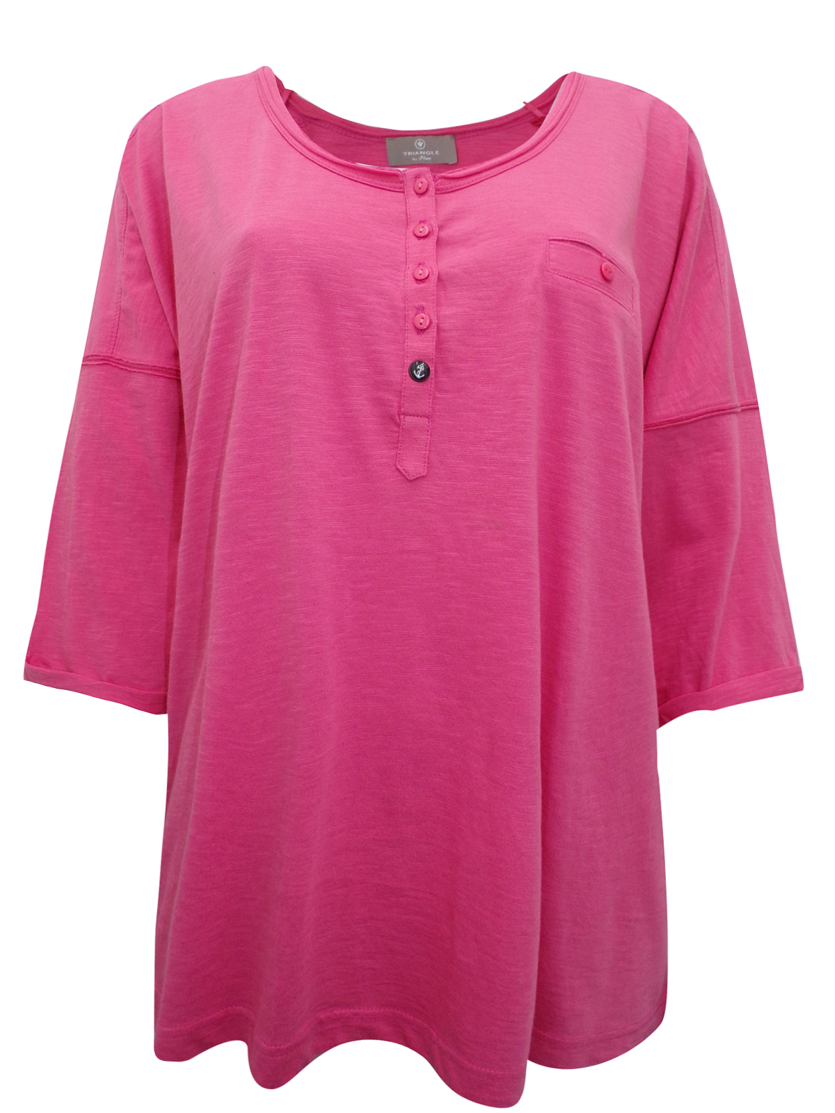 S.Oliver - Triangle - - Triangle SALMON Pure Cotton Drop Shoulder Top ...