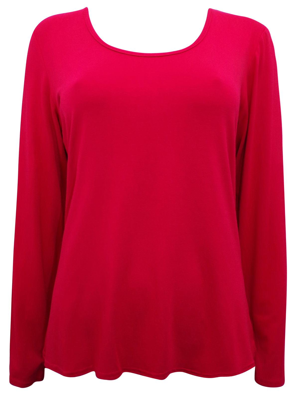 First Avenue RED Long Sleeve Jersey Top - Size Small to XLarge