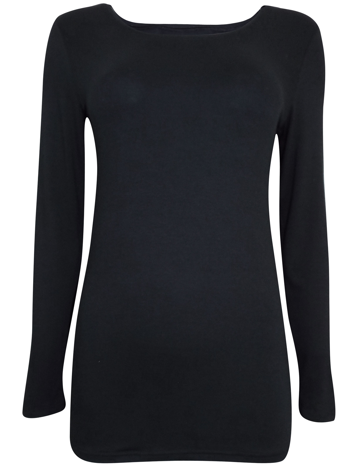 Starlet - - Starlet BLACK Long Sleeve Jersey Top - Size 8 to 18