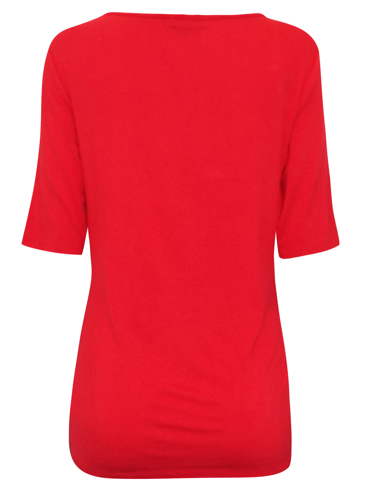 First Avenue RED Half Sleeve Jersey Top - Size 12 to 20