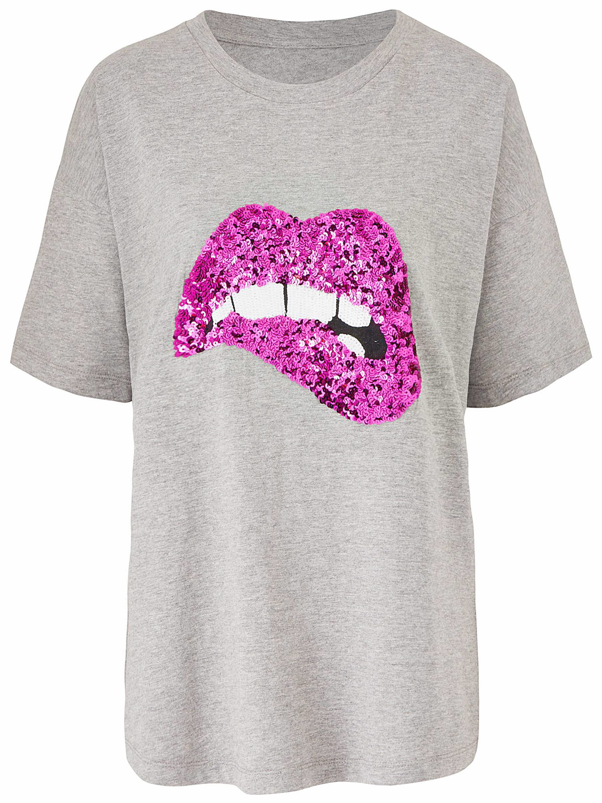 Sequin lips t outlet shirt