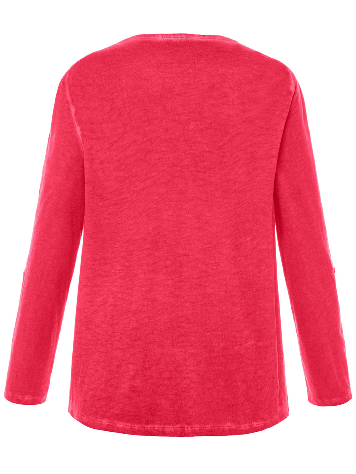 Ulla Popken PLUS Ulla Popk3n RED Tassel Tie Lace Insert Cold Dye Top Plus Size 28/30 to 32