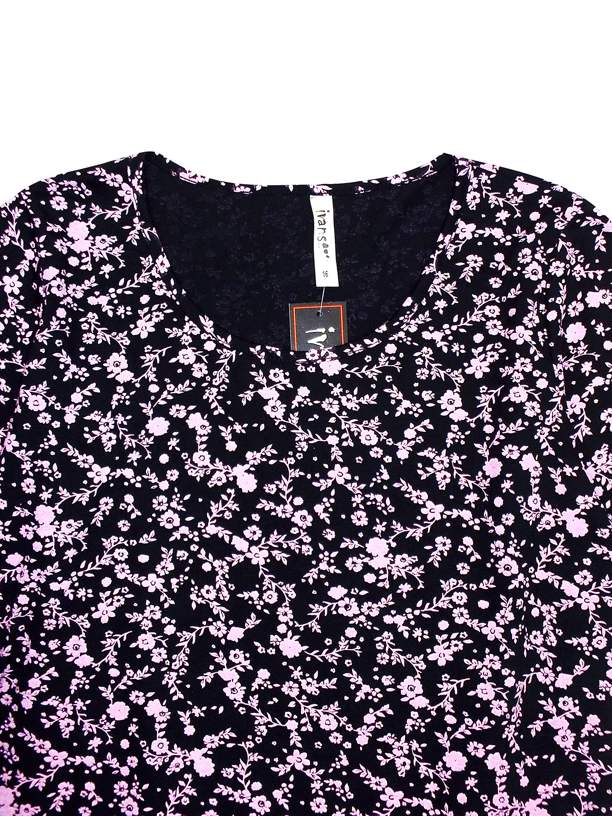 Plus Size Wholesale Clothing By Ins Shop Pink Pure Cotton Floral