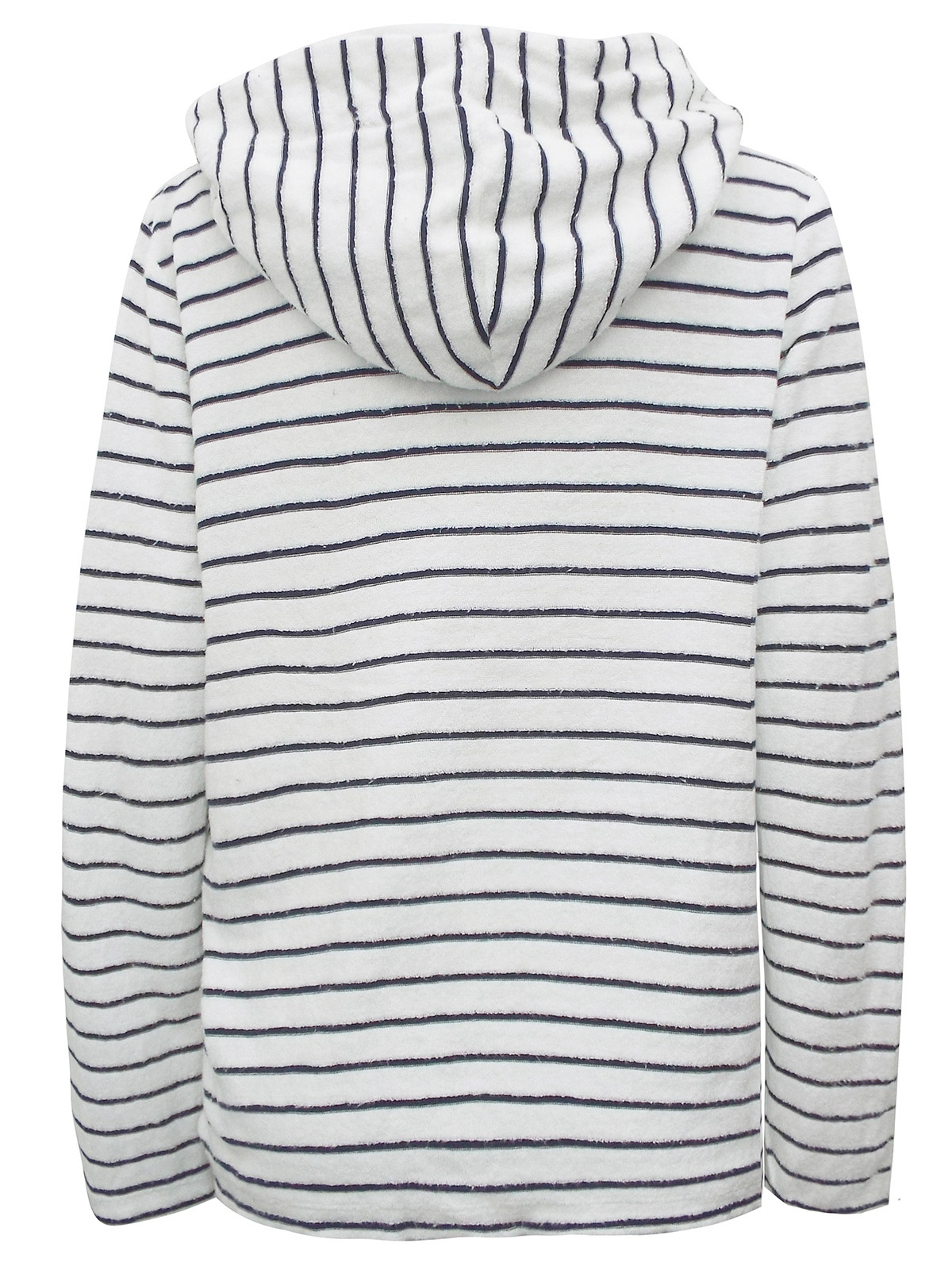 FAT FACE - - FatFace IVORY Stripe Whitstable Popover Cotton Hoody ...