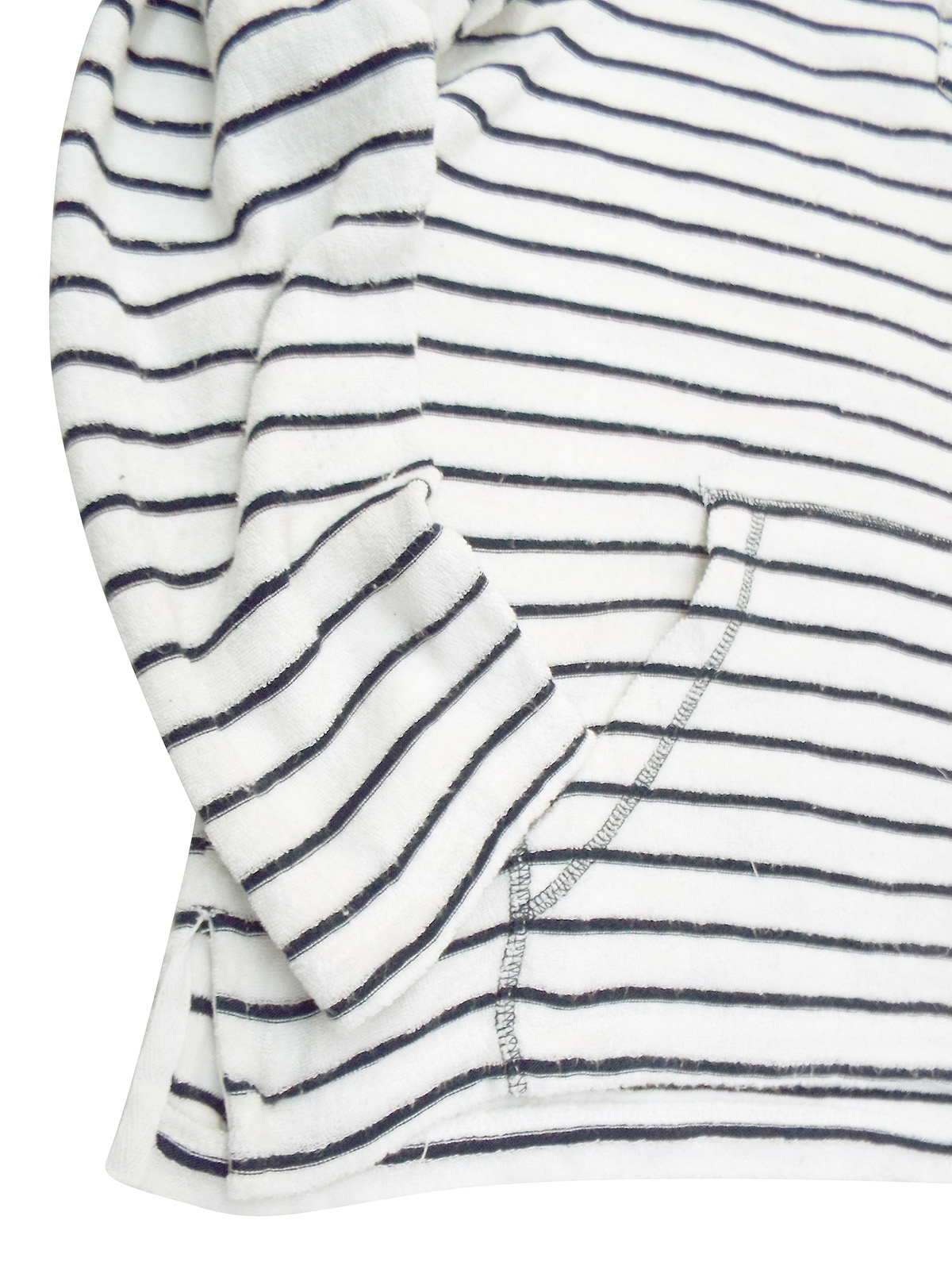 FAT FACE - - FatFace IVORY Stripe Whitstable Popover Cotton Hoody ...