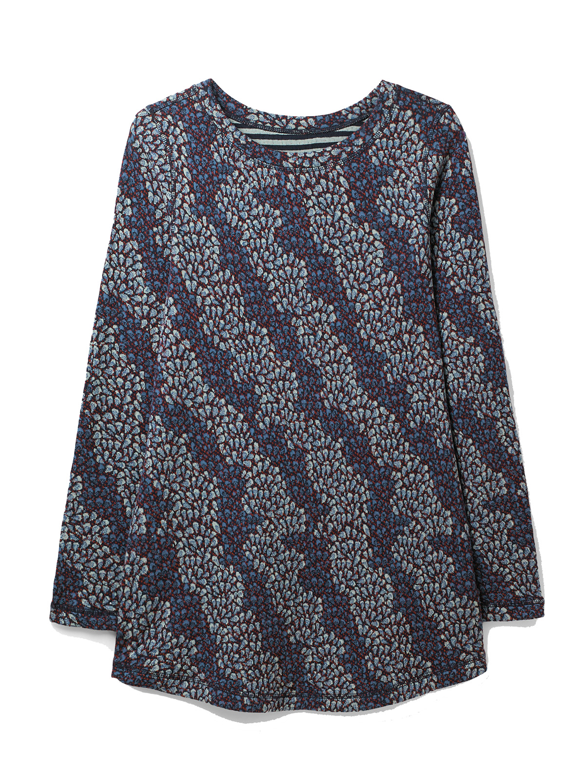 White Stuff - - WH1TE STUFF OPAL-NAVY Print Reversible Jersey Tunic ...