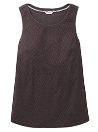 WS CHARCOAL Cupdot Dotty Jersey Vest - Size 8 to 16