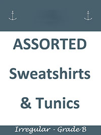 IRREGULAR -  ASSORTED Sweatshirts & Tunics - Size 8 to 24
